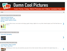 Tablet Screenshot of damncoolpictures.com